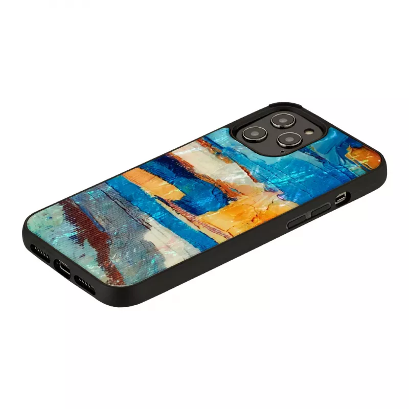 Schutzhülle iKins für Apple iPhone 12 / 12 Pro — Himmelblau