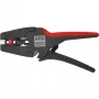 Knipex Selbstanpassende Abisolierzange KNIPEX MultiStrip10 automatische Abisolierzange, Zum professionellen Entfernen von Isolationen an Leitern von 0,03 bis 10,0 mm² , 12 42 195 SB (12 42 195 SB)