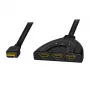 LogiLink - Video-/Audio-Splitter/Switch - 3 x HDMI - Desktop