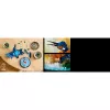 LEGO Icons Kingfisher Vogel-Set Modellbau-Set für Erwachsene mit Wasser-Setting und Ausstellungsständer, tolles Wohn- und Büro-Dekor für den Schreibtisch, Valentinstag