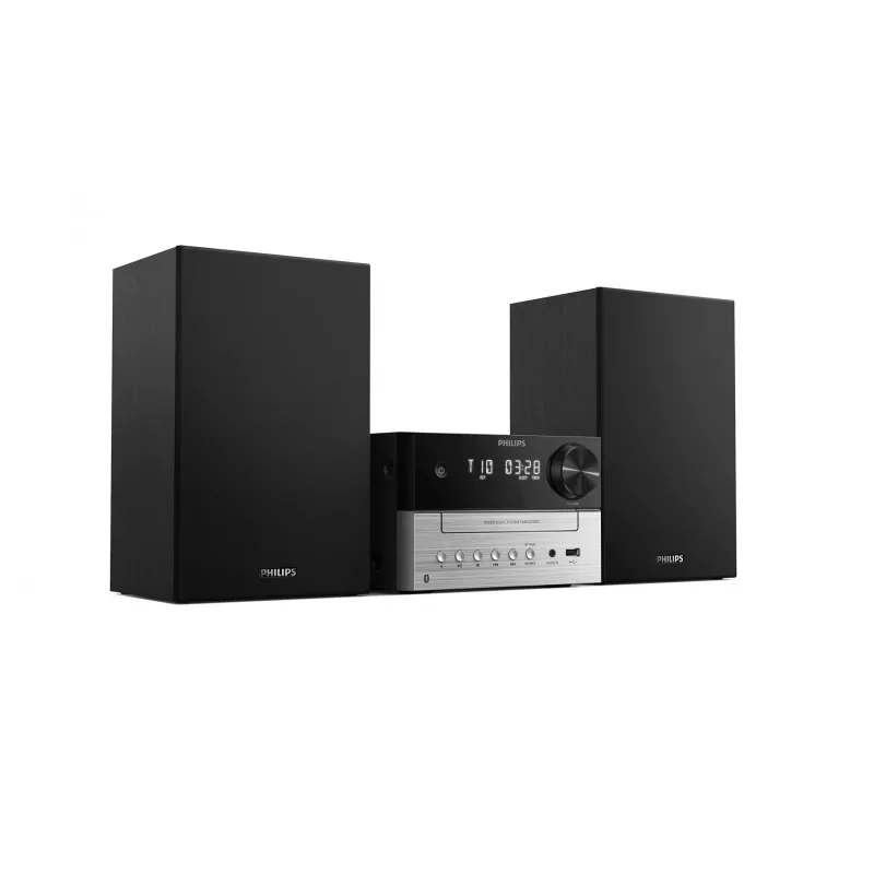 Philips TAM3205M2 Home-Audio-System Home-Audio-Mikrosystem 20 W Schwarz, Silber