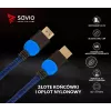 Savio GCL-02 HDMI-Kabel 1,8 m HDMI Typ A (Standard) Schwarz, Blau