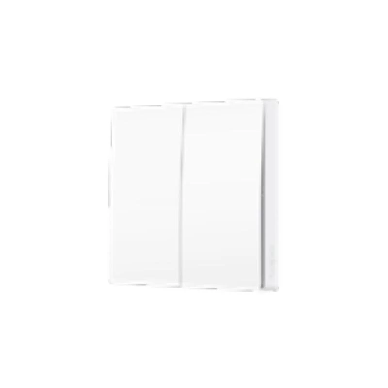TP-Link Tapo Smart Light Switch 2-Gang 1-Way, Tilt, Weiß, 91.5 mm, 100.5 mm, 55.5 mm, 200 g