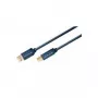 ClickTronic 1,8 m USB3.0 A – B m/m 1,8 m USB-A USB-B Blau USB-Kabel (70092)