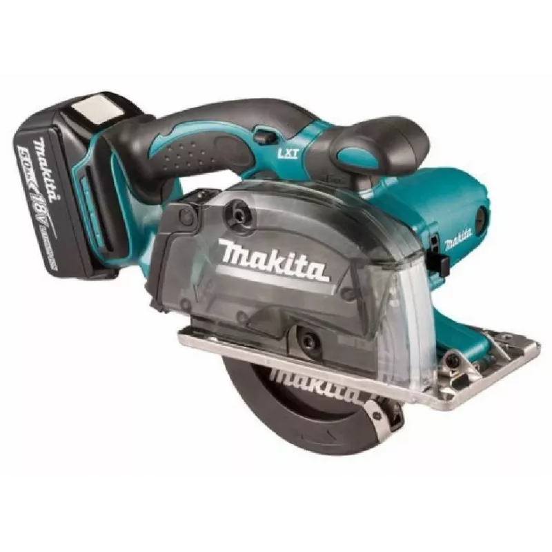 Makita DCS552RTJ tragbare Kreissäge 13,6 cm Schwarz, Mint 3600 U/min