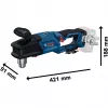 Akku-Winkelbohrer GRD 18V-127 Professional solo, 18 Volt (Blau/Schwarz, ohne Akku und Ladegerät)