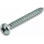 Schraube cimco 190120, verzinktes Metall, für Faserplatten, 40 mm Länge, 5 mm Gewindedurchmesser, 1 Stück