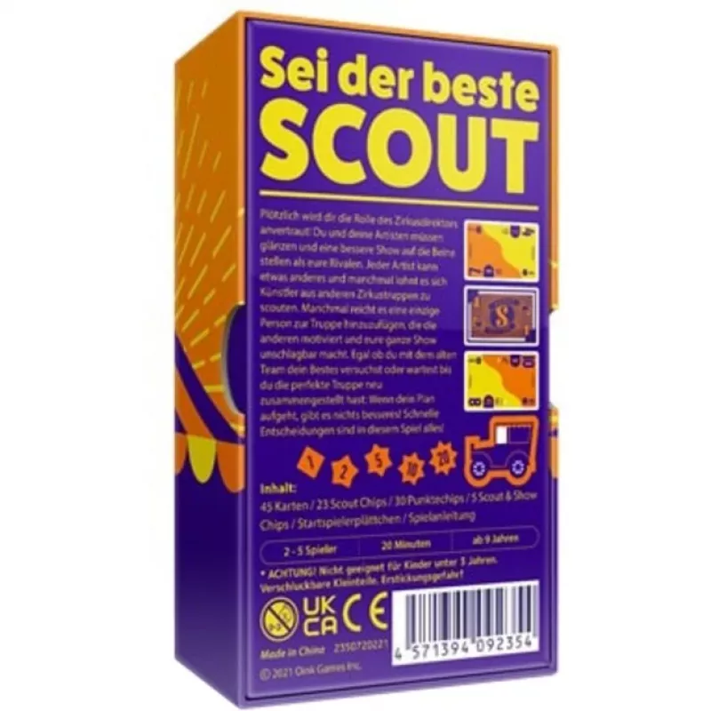 Scout, Kartenspiel