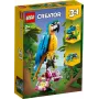 LEGO Bauset Exotischer Papagei 31136 — Creator Display-Modell, 253 Teile, 220×120×110 mm