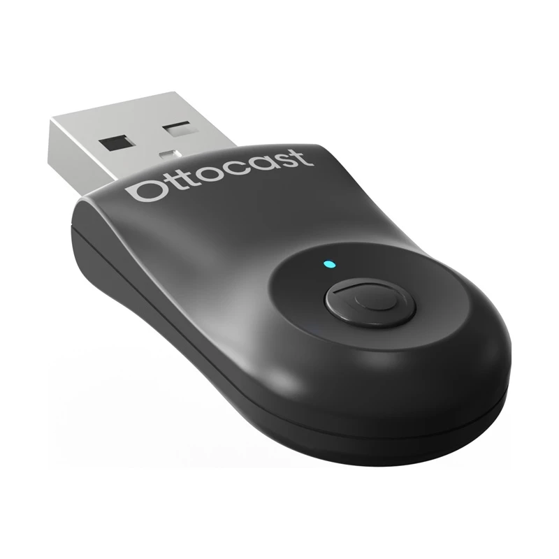 2-in-1 Bluetooth- und Wi‑Fi-Adapter fürs Auto, Ottocast CA505-T, kabellos