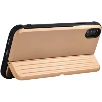 Schutzhülle Devia H-Card Series für iPhone XS/X 5,8 Zoll, gold