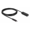 USB-Kabel DeLOCK 80027 3 m USB-C Schwarz