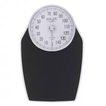 Adler | Mechanische Personenwaage | AD 8177 | Maximale Belastung (Kapazität) 150 kg | Genauigkeit 1000 g | Schwarz