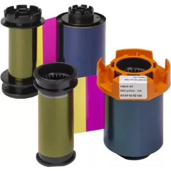 Evolis High Trust - Farbe (Cyan, Magenta, Gelb, Schwarz) - Farbband (Farbe) (RT4F101E100)