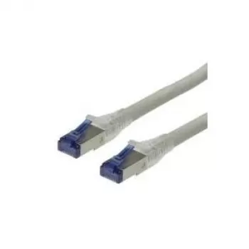 S/FTP Patchkabel ROLINE Cat.6a massiv grau 90 m