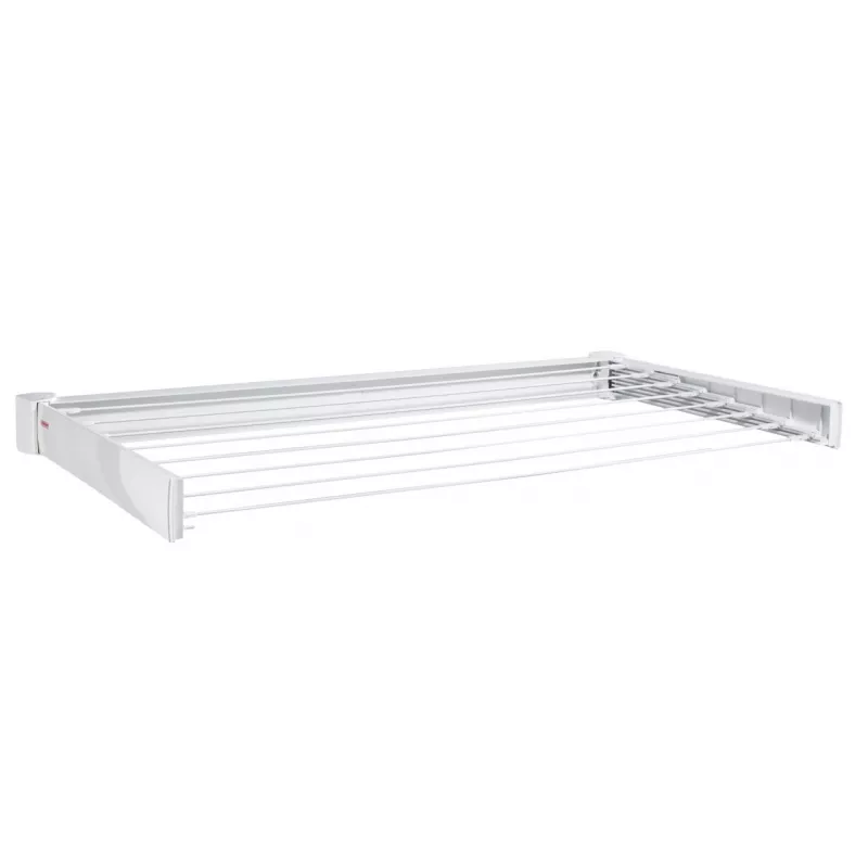 Wandmontierter Wäscheständer Leifheit 83305, faltbar, 7,2 m Trockenlänge, weiß, 1030×530 mm