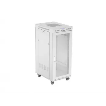 Lanberg FF01-6827-23SL Rack-Schrank 27U Bodenstehendes Rack Grau