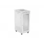 Lanberg FF01-6827-23SL Rack-Schrank 27U Bodenstehendes Rack Grau
