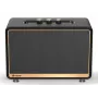 Tragbarer Stereolautsprecher TRACER M45 Schwarz — Bluetooth 5.0, 45 W RMS, UKW-Radio, eingebautes Mikrofon, batteriebetrieben