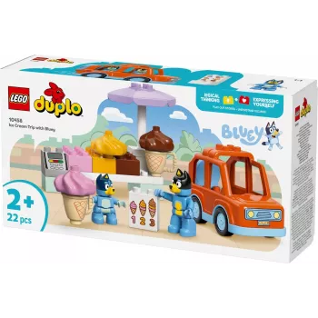 LEGO BLUEY 10458 Eiscreme-Ausflug mit Bluey