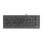Kabelgebundene Tastatur NATEC BARRACUDA ES — kompaktes Layout, Membranschalter, USB-Anschluss