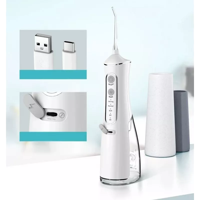 Munddusche Extralink L8 mit 2000-mAh-Akku und IPX7-Wasserschutz