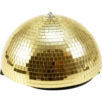 Spiegelkugel EUROLITE 50102052 30 cm motorisiert, Gold-Finish