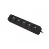 Lanberg PS0-05E-0300-BK Verlängerungskabel 3 m 5 AC-Ausgänge Innen Schwarz (PS0-05E-0300-BK)