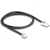 Netzwerkkabel DeLOCK 88035 RJ45 auf RJ11 1m Schwarz