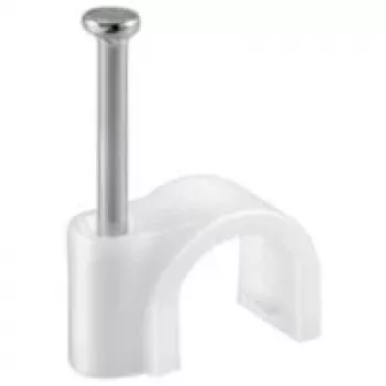 Kabelschelle, Weiß - Max. Kabeldurchmesser 8,0 mm