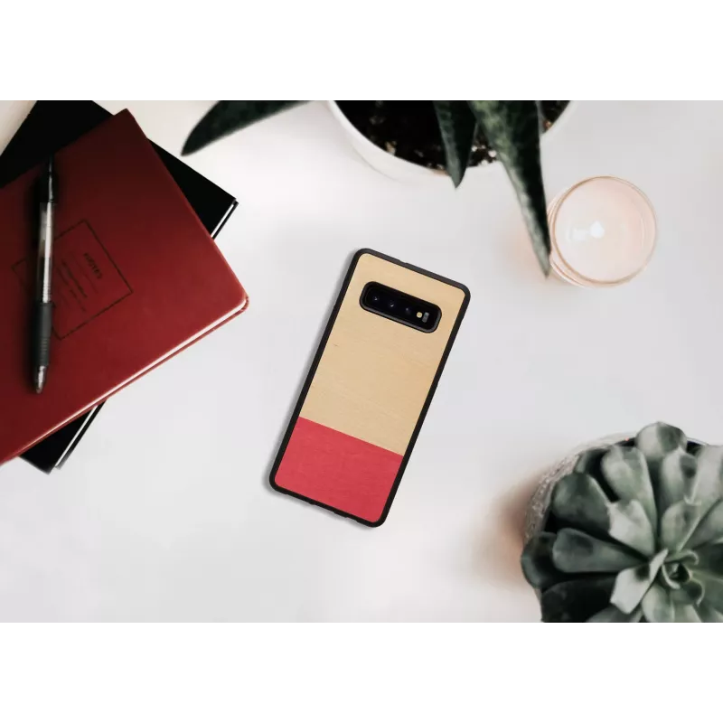 Smartphone-Hülle man and wood für Samsung Galaxy S10 Plus — Miss Match Schwarz