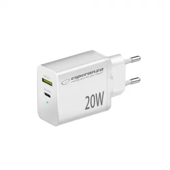 Esperanza EZC105W Netzladegerät 20W Weiß