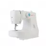Halbautomatische Nähmaschine SINGER M2105 – 8 Stichmuster, 4-Schritt-Knopfloch, Freiarm, elektrisch, weiß