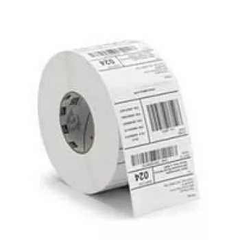 Zebra Z-Perform 1000D Direct Thermal Paper Labels - Weiß - 90 x 30 mm - 5020 Etiketten pro Rolle (1 Rolle) - Permanent Acrylic Adhesive - Unbeschichtet - 6.2 mil