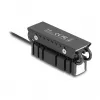 Kühlkörper DELOCK 18460 für M.2 SSD 2280 — Aluminium/Kupfer, RGB 5V, Schwarz