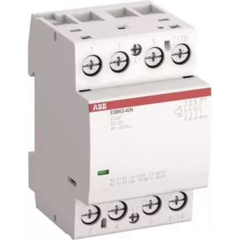 ABB ESB63-40N-06 Installationsschütz 4 Schließer/0 Öffner, 230 V AC/DC (1SAE351111R0640)