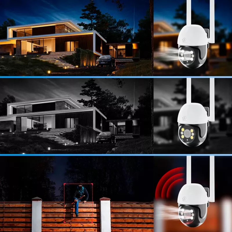 Extralink Perun Outdoor-Überwachungskamera EOC-268 | IP-Kamera | 1296p, PTZ