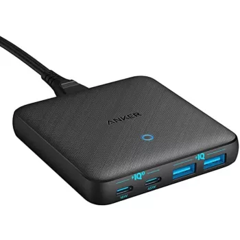 Anker 543 PowerPort Atom III Ladegerät 65W schlank 4-Port GaN 1 x USB-C 45W 1 x USB-C 20W 2 x USB-A