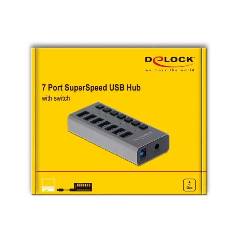 Delock DELOCK-63669 Produkt Grau