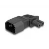 Netzteil DeLOCK 80473 C14 auf C7 2,5A 90° Schwarz