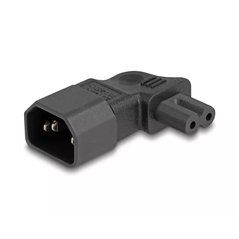 Netzteil DeLOCK 80473 C14 auf C7 2,5A 90° Schwarz