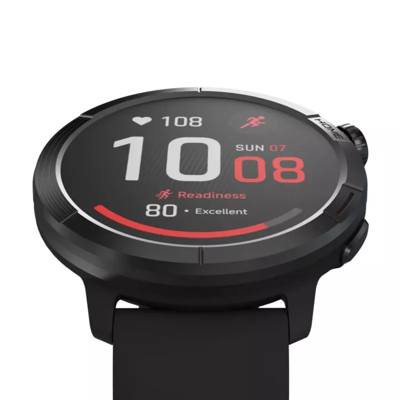 Stelio Armbanduhr STSWA102BT Activ Pro GPS 46 mm Schwarzes Titangehäuse
