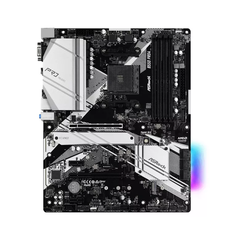 Motherboard ASRock B550 PRO4 AMD B550 Socket AM4 ATX