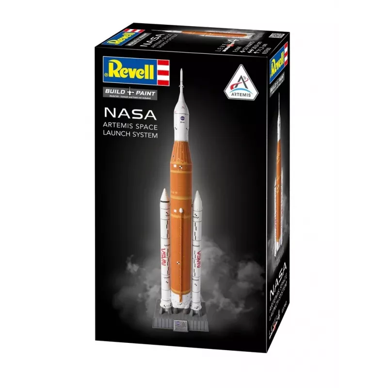 Plastikmodell Artemis Space Launch System
