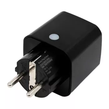 Shelly Plug PM Gen3 Matter 13A Smart-Steckdose, schwarz