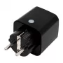Shelly Plug PM Gen3 Matter 13A Smart-Steckdose, schwarz