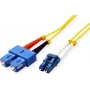 Roline - Patch-Kabel - LC Single-Mode (M) auf SC Single-Mode (M) - 5 m - Glasfaser - 9/125 Mikrometer - OS2 - Halogenfrei - Gelb (21.15.8794)