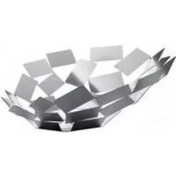 Servierkorb Alessi MT03 W Grau 416x375x150 mm
