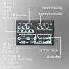 Qoltec USV unterbrechungsfreie Stromversorgung | 1kVA | 1000W | Leistungsfaktor 1,0 | LCD | EPO | USB | Online