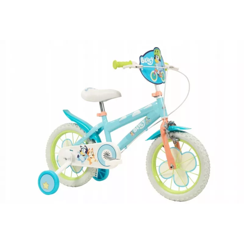 Kinderfahrrad Toimsa 1459 – 14 Zoll Räder, Bluey-Design, für Kinder